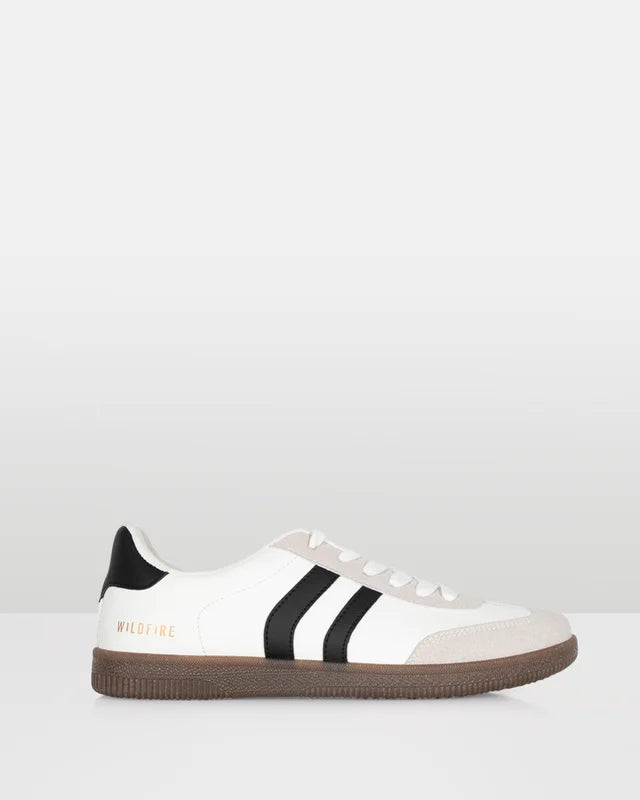 SADIE SNEAKERS - WHITE/BLK/GREY