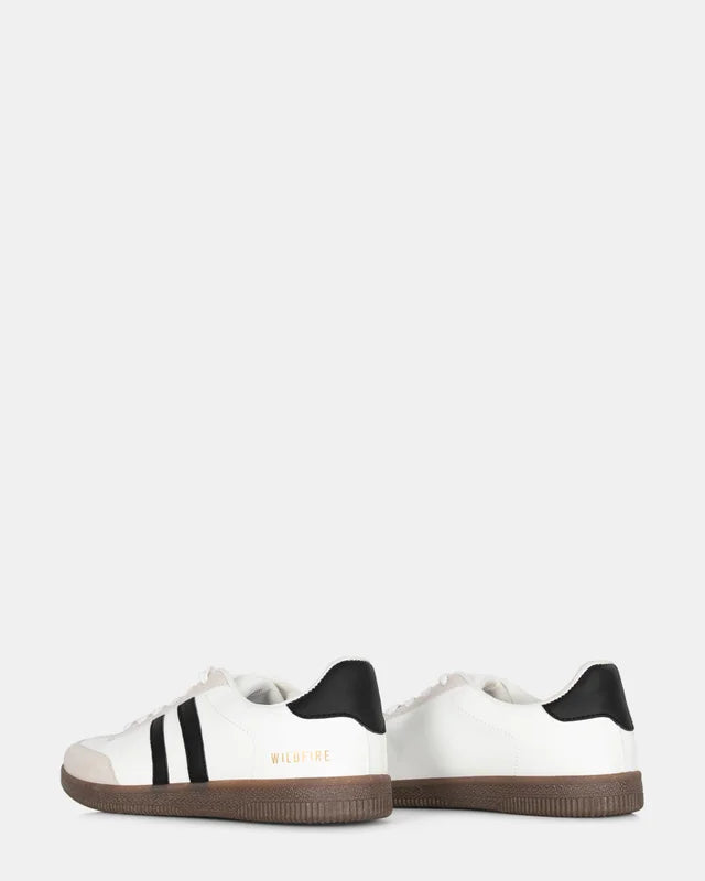 SADIE SNEAKERS - WHITE/BLK/GREY